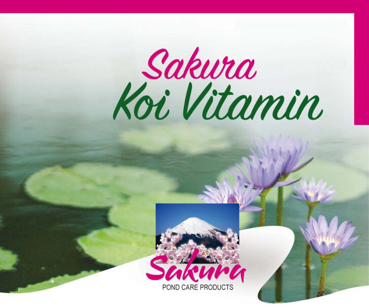 Sakura Koi Vitamin 1000 grammes - essentiel pour le...
